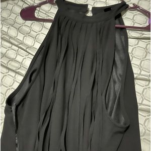 Black Y top from Forever 21